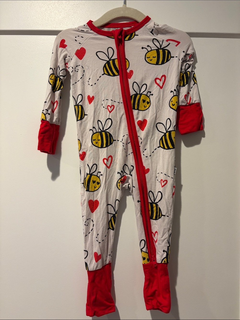 Little Sleepies Bee Mine RETIRED PRINT zippy 3-6m
